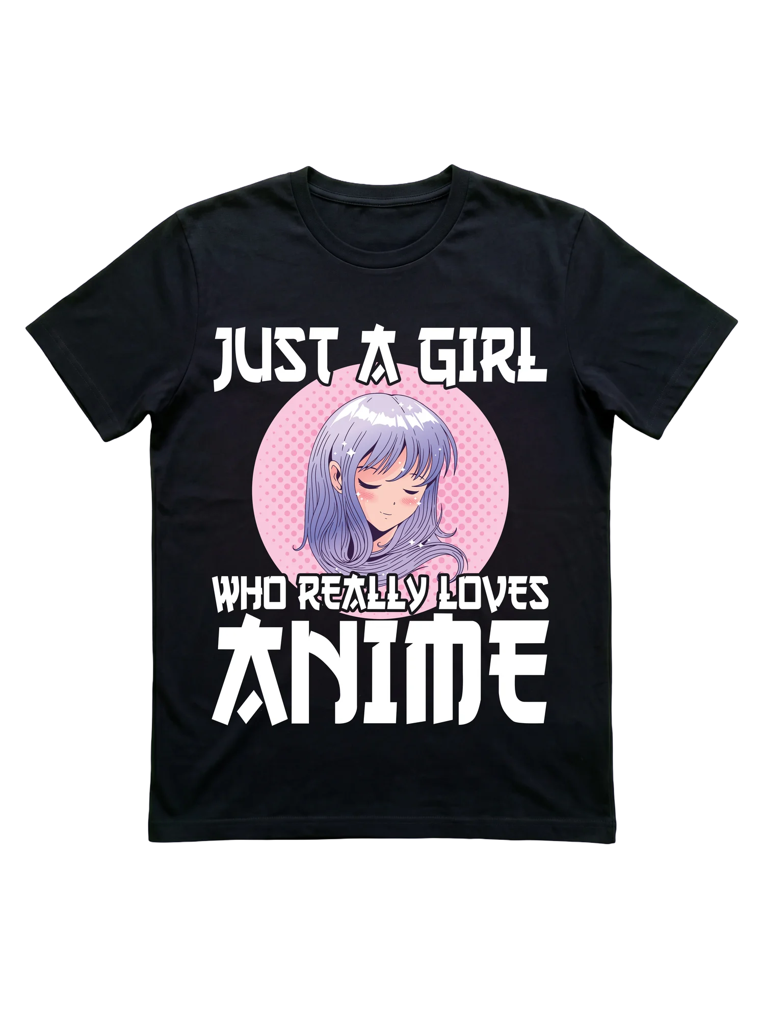 Just a Girl Who Loves Anime Tee for Otaku Fans