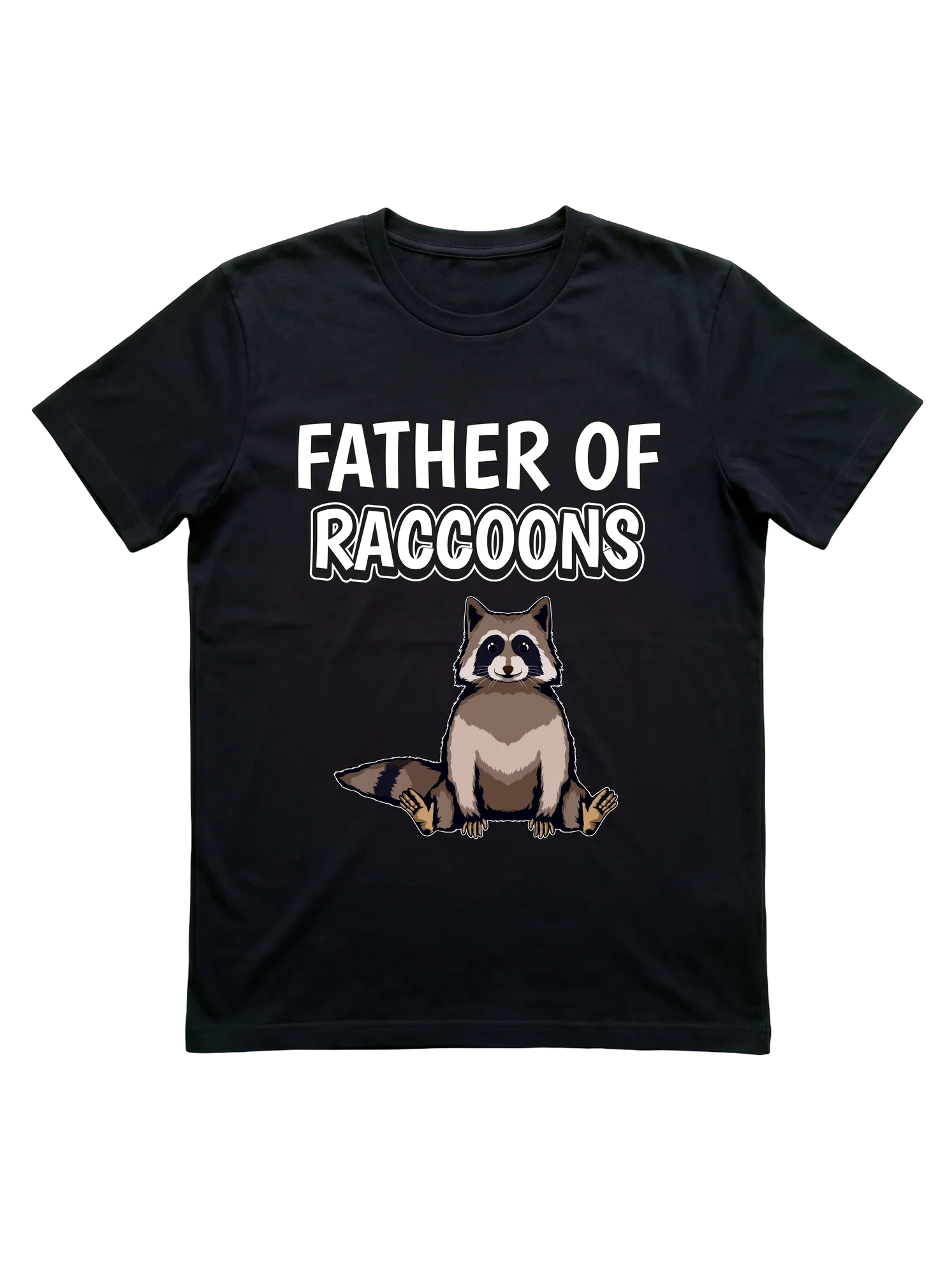 Raccoon Dad Gifts: Father's Day T-Shirts for Trash Panda Fans — design 2
